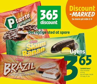 Coop 365 Carletti bars tilbud