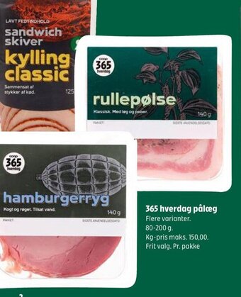 Coop 365 365 hverdag pålæg tilbud