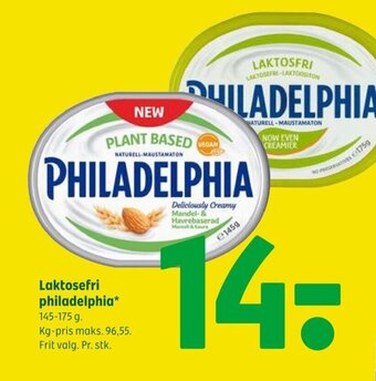 Coop 365 Laktosefri philadelphia tilbud