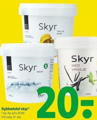 Coop 365 Dybbækdal skyr tilbud