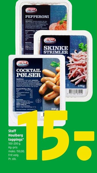 Coop 365 Steff Houlberg toppings tilbud