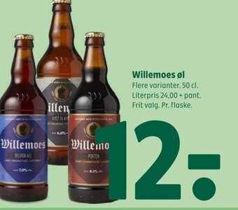 Coop 365 Willemoes øl tilbud