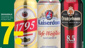 Coop 365 Udenlandske ol tilbud