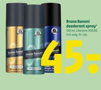 Bruno Banani deodorant spray