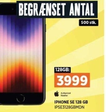 Power IPHONE SE 128 GB IPSE3128GBMDN tilbud