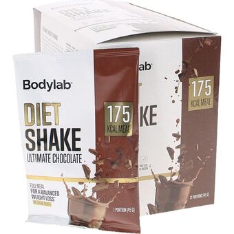 Bodylab | body lab måltidserstatningsshake m. chokoladesmag sukkerfri | træning & vægt > måltidserstatning