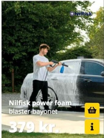 10-4 Byggecenter Nilfisk skumsprayer tilbud