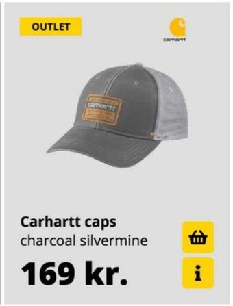 10-4 Byggecenter Carhartt workwear kasket tilbud
