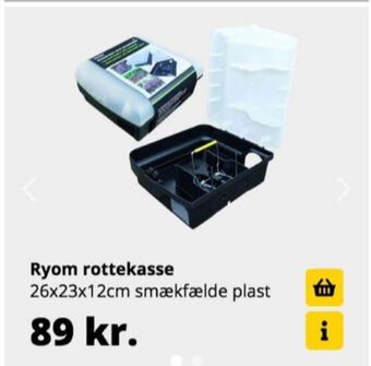 10-4 Byggecenter Ryom rottefælde tilbud