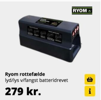 10-4 Byggecenter Ryom rottefælde tilbud