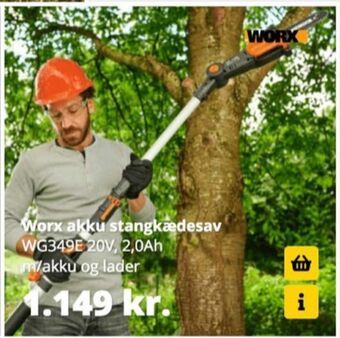 Worx professional kædesav