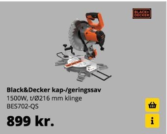 Black&decker kap- og geringssav