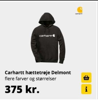 Carhartt workwear hættetrøje