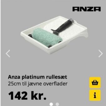 Anza malerrullesæt