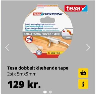 10-4 Byggecenter Tesa tape tilbud