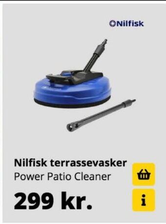 Nilfisk terrasserenser
