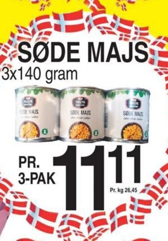 ABC Lavpris SØDE MAJS tilbud