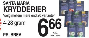 ABC Lavpris SANTA MARIA KRYDDERIER tilbud