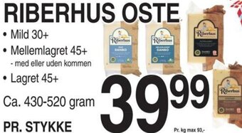 RIBERHUS OSTE