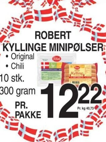 ABC Lavpris ROBERT KYLLINGE MINIPØLSER tilbud