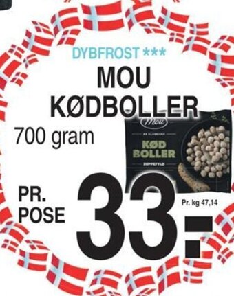 ABC Lavpris MOU KØDBOLLER tilbud