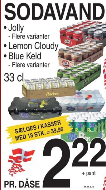 ABC Lavpris SODAVAND tilbud