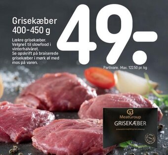 REMA 1000 Grisekæber 400-450 g tilbud