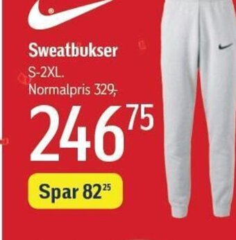 Sweatbukser S-2XL