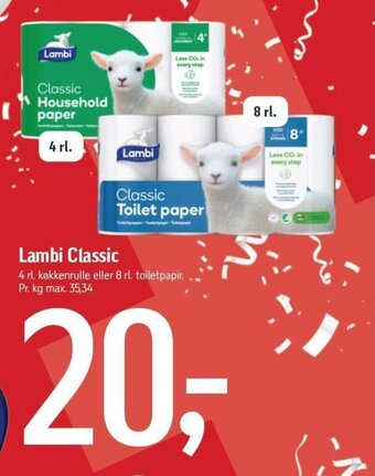 Føtex Lambi Classic tilbud