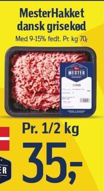 Føtex MesterHakket dansk grisekød tilbud