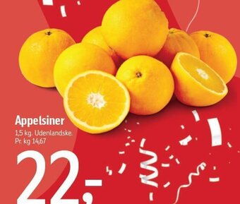 Føtex Appelsiner tilbud
