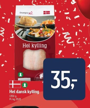 Føtex Hel dansk kylling tilbud