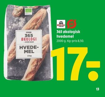 Coop 365 Coop 365 hvedemel tilbud