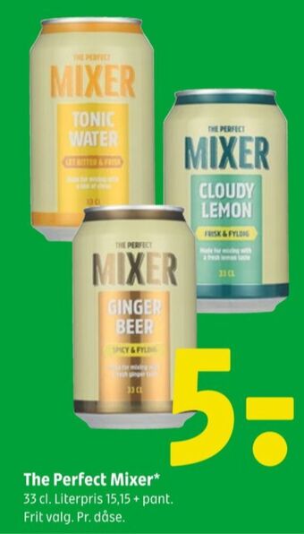 Coop 365 The perfect mixer tonicvand tilbud
