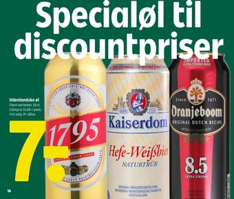 Extra strong beer specialøl