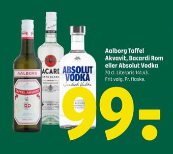 Coop 365 Taffel akvavit akvavit tilbud