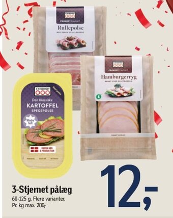 Føtex 3-Stjernet pålæg tilbud