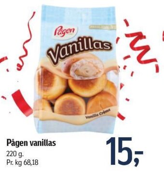 Pågen vanillas 220 g.