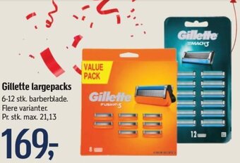 Føtex Gillette largepacks tilbud