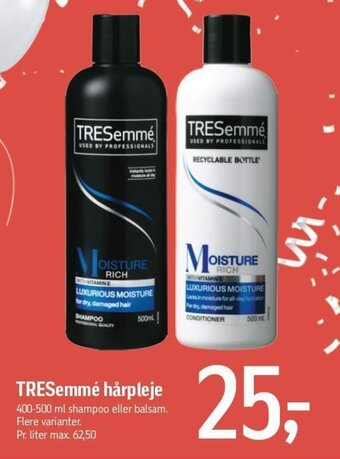 Føtex TRESemmé hårpleje tilbud