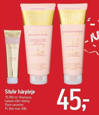 Føtex Stuhr hårpleje tilbud
