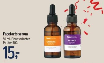 Føtex Facefacts serum tilbud
