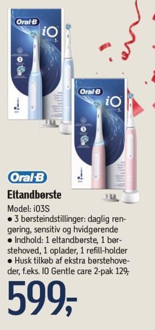 Føtex Oral-B Eltandbørste tilbud