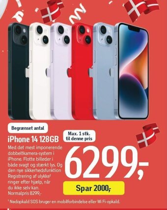 Føtex iPhone 14 128GB tilbud