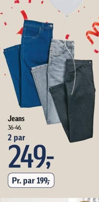 Føtex Jeans 36-46. tilbud