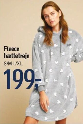 Føtex Fleece hættetrøje S/M-L/XL. tilbud