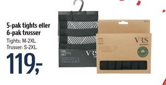 Føtex 5-pak tights eller 6-pak trusser tilbud