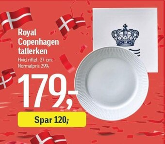 Royal Copenhagen tallerken
