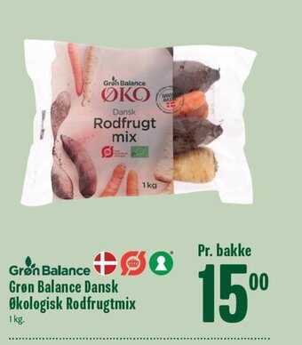 Min Købmand Grøn Balance Dansk Økologisk Rodfrugtmix tilbud