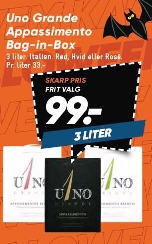 Uno grande appassimento bag-in-box